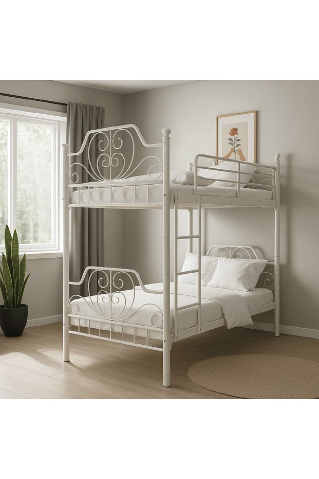 إطار سرير حديدي من طبقتين لغرف النوم 190*90