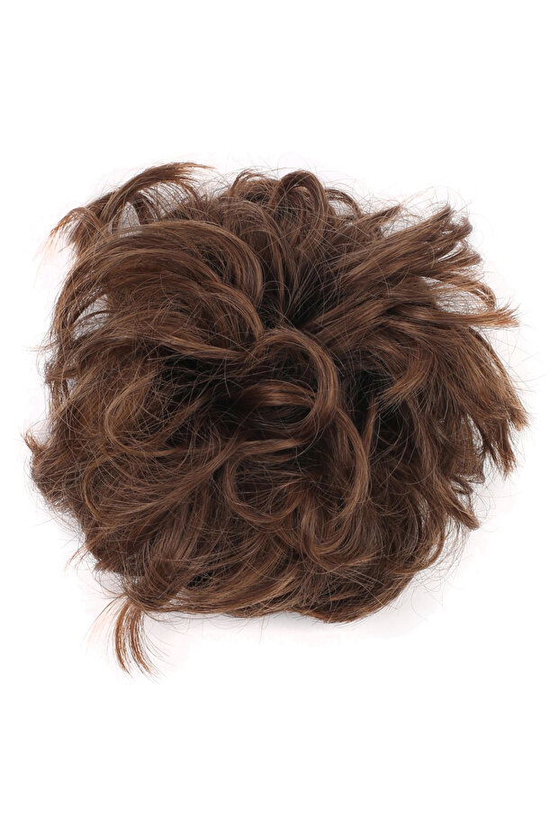 Elasticized Knob Buckle / Light Chestnut Brown
