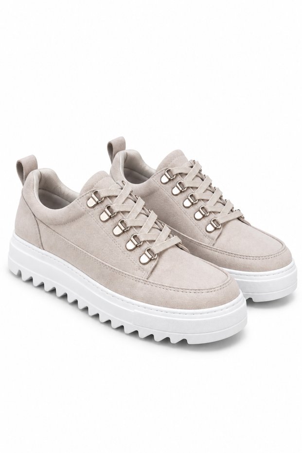 Yg-14 Dušan Lace-Up Suede Men's Casual Sneaker Shoes Sbt Cream