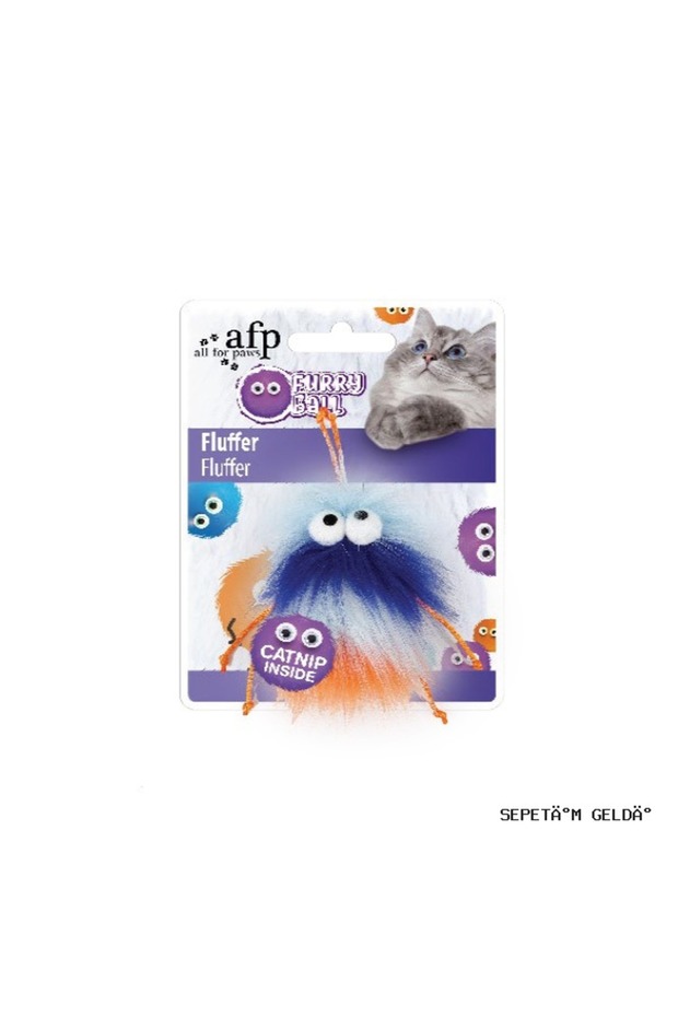 Spt-Gld Furry Ball - Furry Colorful Mouse (214258) Toy Orange