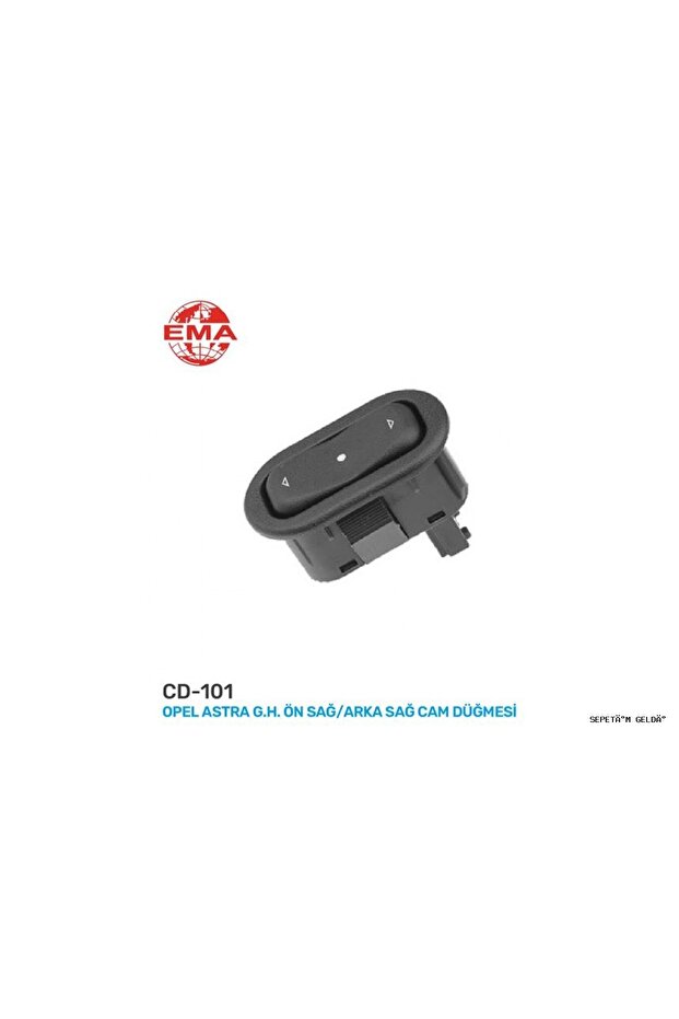 Spt-Gld Window Regulator Switch Front Right/Rear Right (213230) Astra G-H