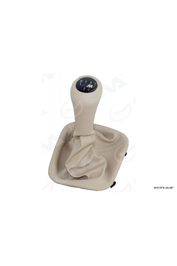 Spt-Gld Gear Shift Boot Assembly E30 m Power 5 Gear (210913) Beige Leather