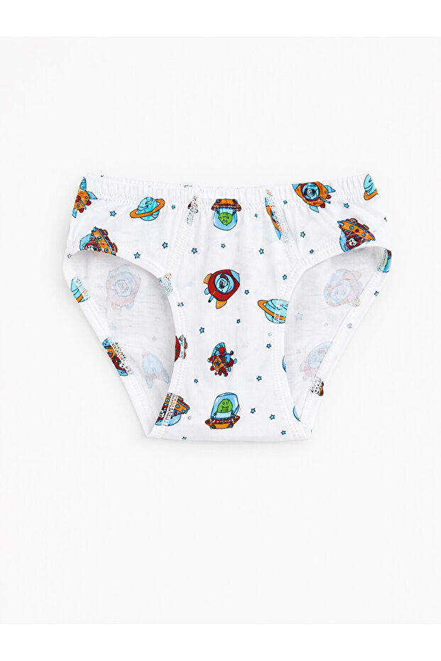 Rmz Gi̇yi̇m Farkiyla Embroidered Boy's Underpants