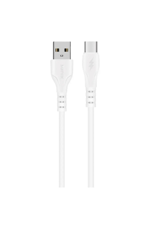 Cablu USB-A USB-C 3A SC92 Alb