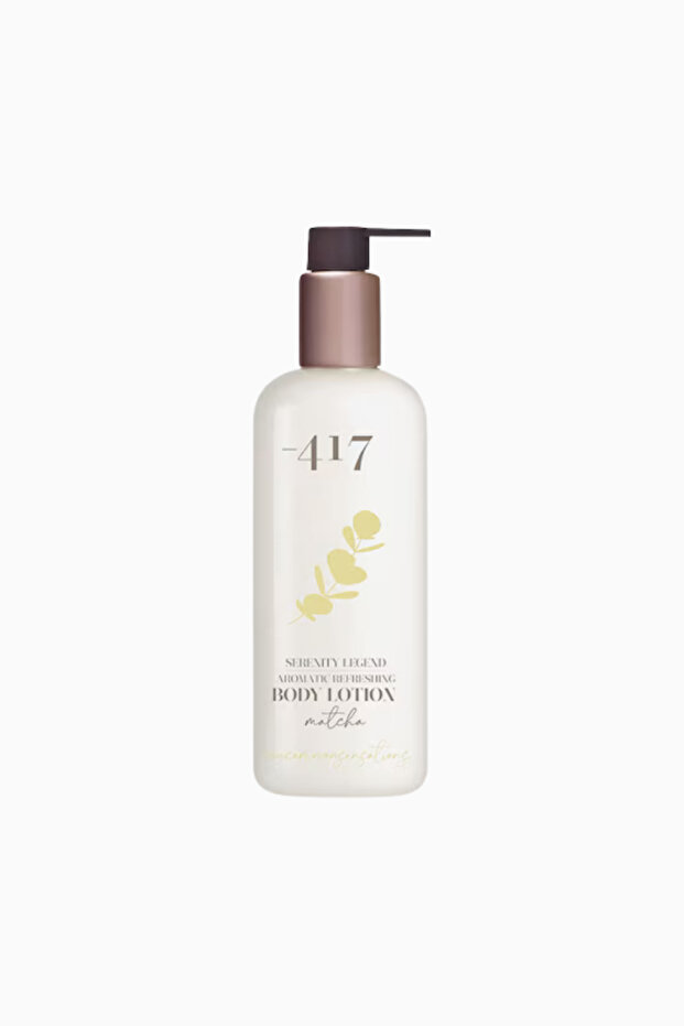 Matcha Aromatic Refreshing Body Lotion, Moisturizing, Antioxidant, and Anti-Aging Vegan Formula