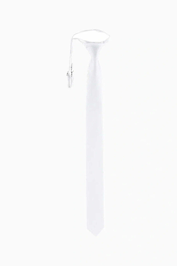 Tie 1871 Ready Knot Men's Tie - White