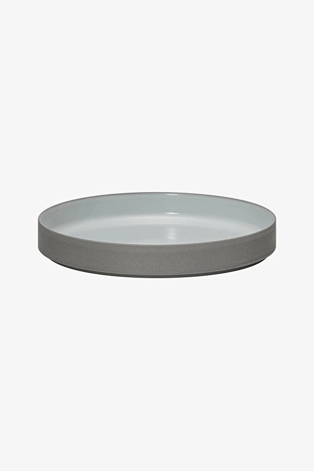 Haw111 Bowl Ash White Hasami 10' Ceramic Bowl 255×37 mm