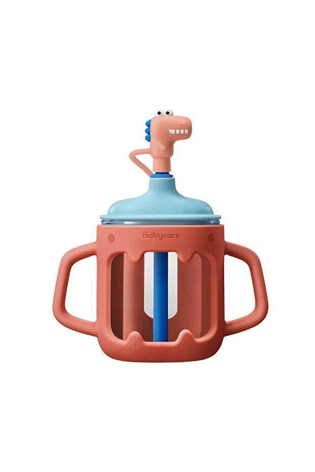 Toby T-Rex Milk Cup 250 Ml, Heat Resistant Glass