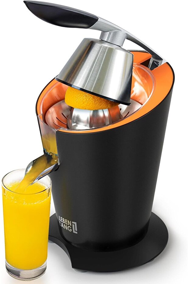 600W Electric Citrus Juicer, Stainless Cone, Drip-Free Spout, Bpa-Free