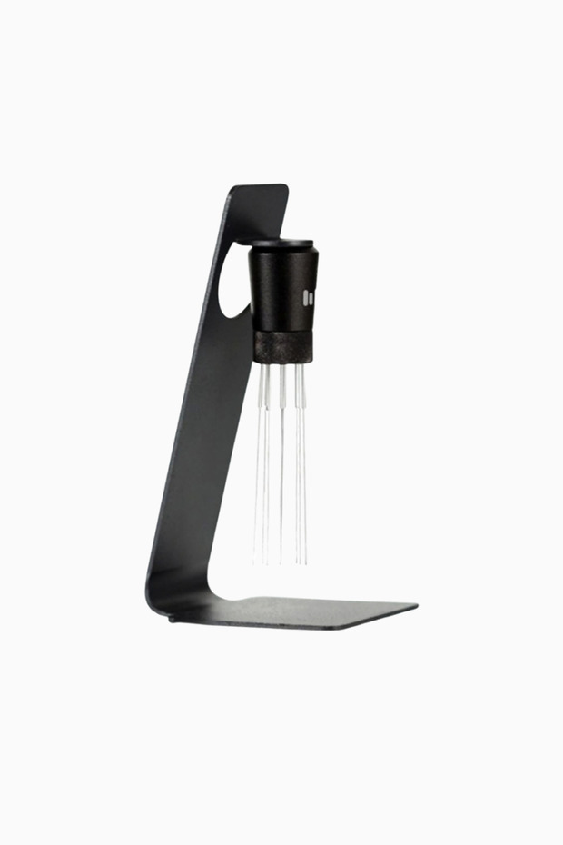 Macstir 8 Needle Magnetic Wdt Espresso Distribution Apparatus - Black