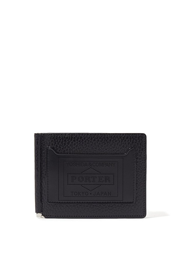 Stylish Leather Money Clip Wallet - One Size