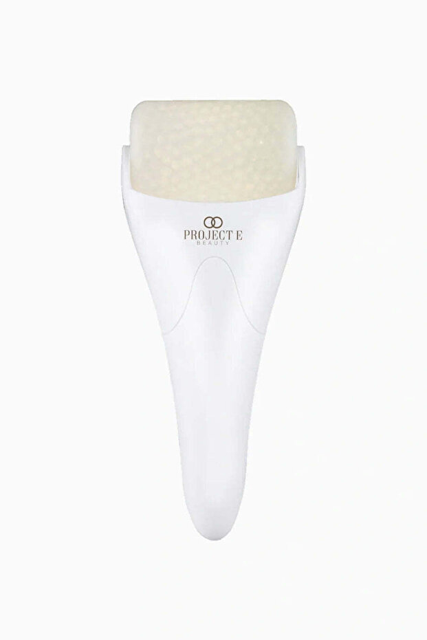 Cryotherapy Ice Roller Facial Massage and Swelling Relief Roller with Cold Therapy - White