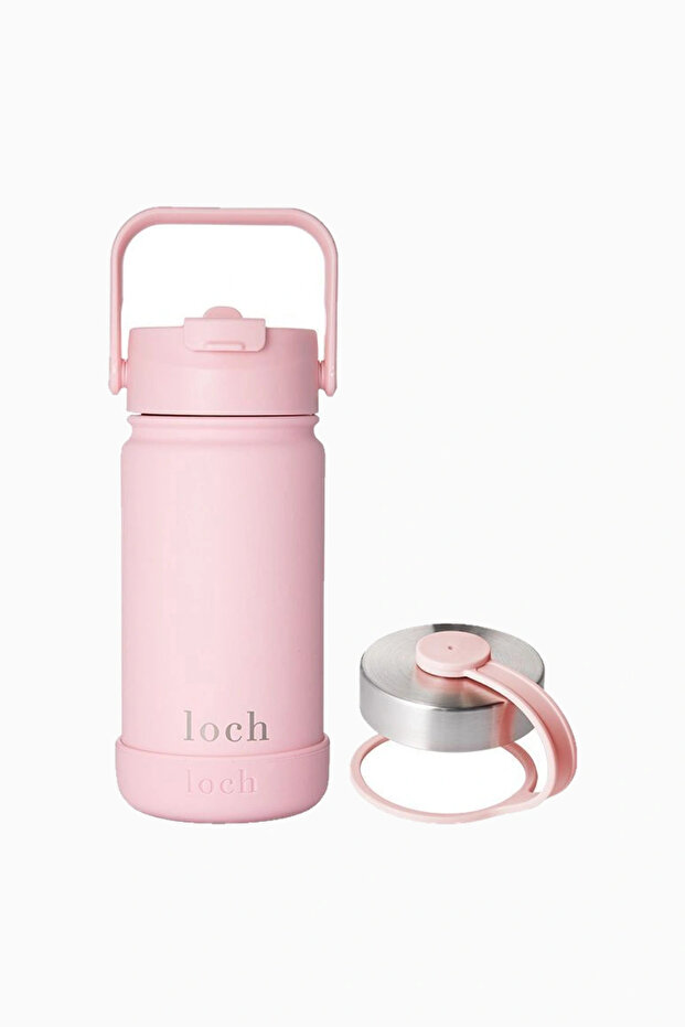 Stainless Steel Thermos Flask 420 ml with 2 Lids