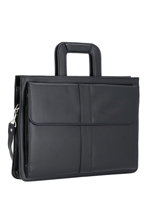 Aversa Briefcase, 41 Cm, Artificial Leather, Zippered, Credit Card Pocket, Shoulder Strap
