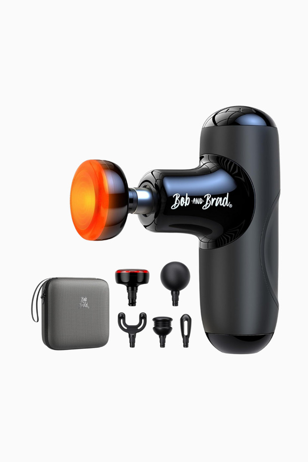 Q2 Plus Mini Massage Gun, Heated, Portable, Silent - Black