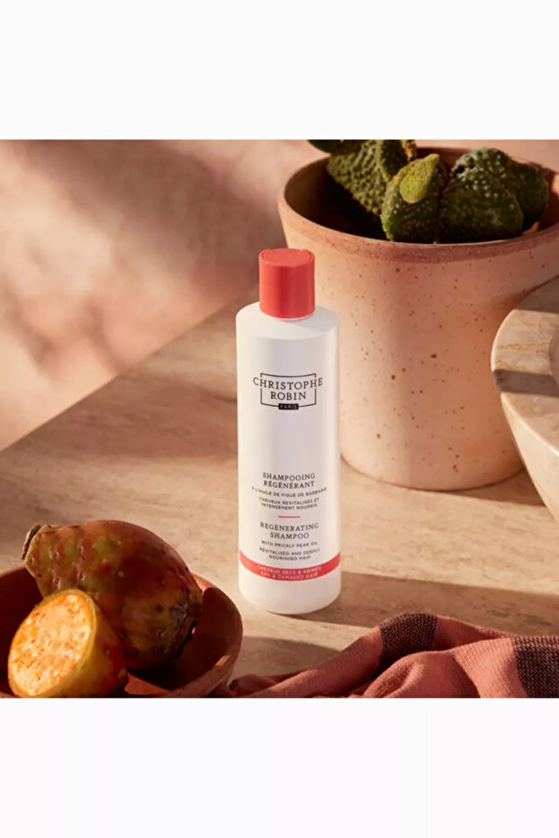 Prickly Fig Oil Renewing Shampoo 250ml, Nourishing & Revitalizing - Red
