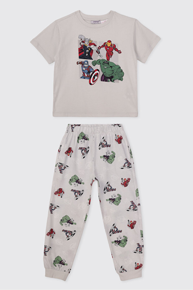 Boy's Gray Pajama Set