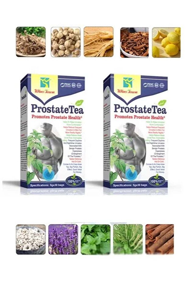 Tea for Men - For Urinary Frequency Relief and Wellness Treatment - Organic - 2 Pcs