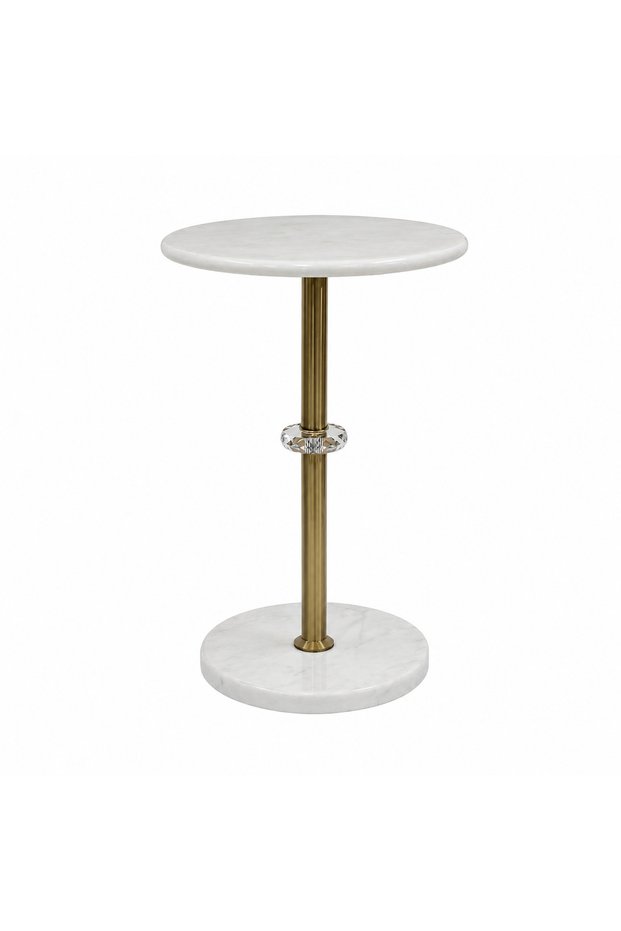 Single Gold Service Table