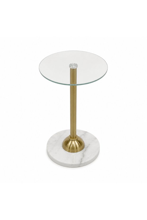 Single Gold Service Table