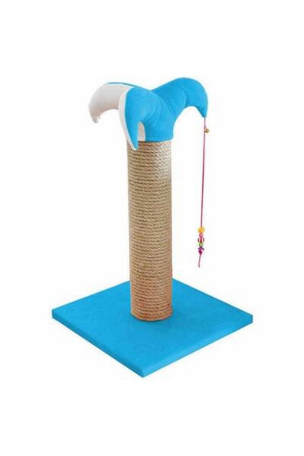 Cat Scratching Board 70 cm Blue