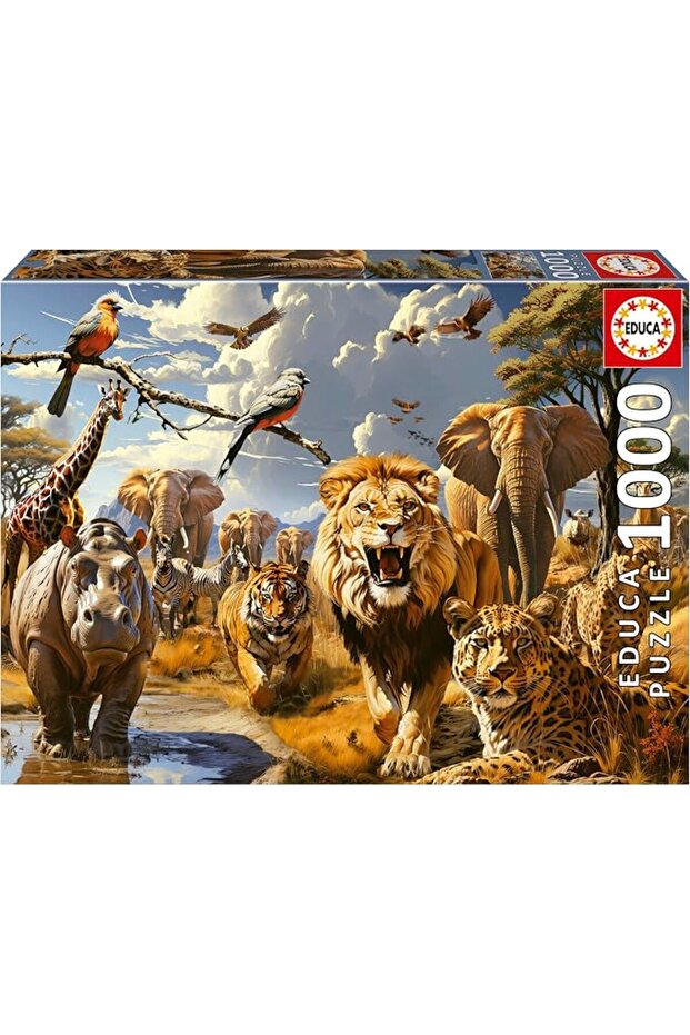 1000 WILD ANIMALS