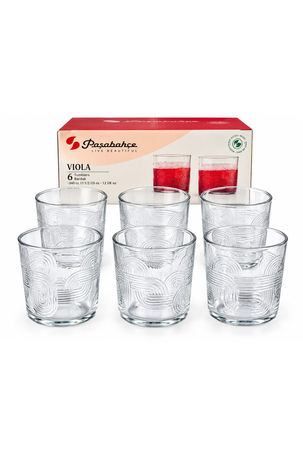 4238801 Viola Whiskey Glass 340 Cc