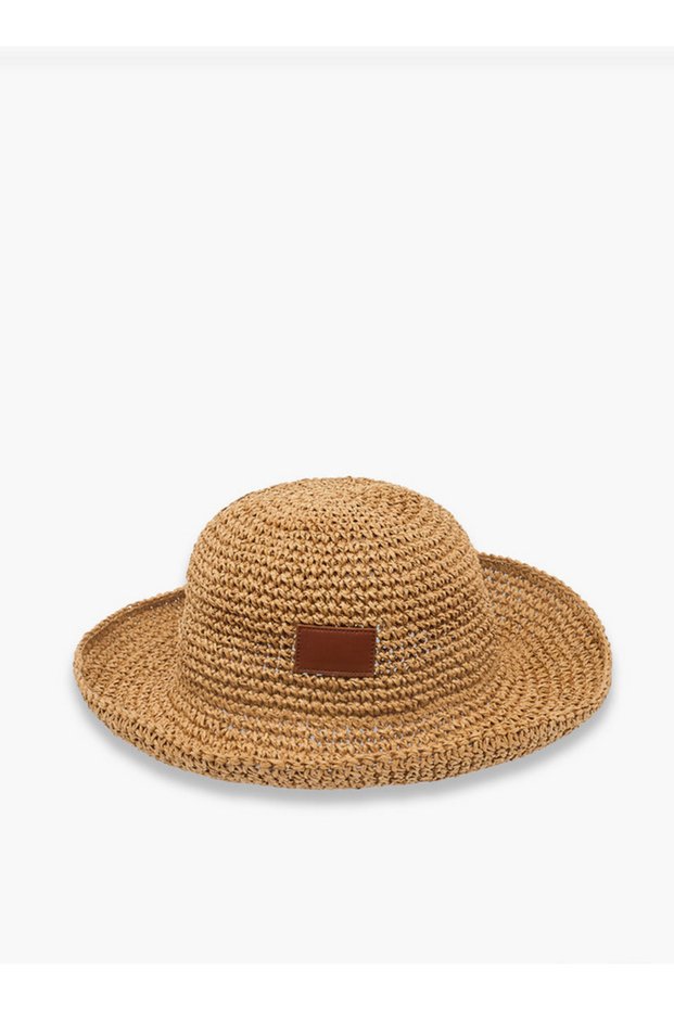 Textured Straw Hat