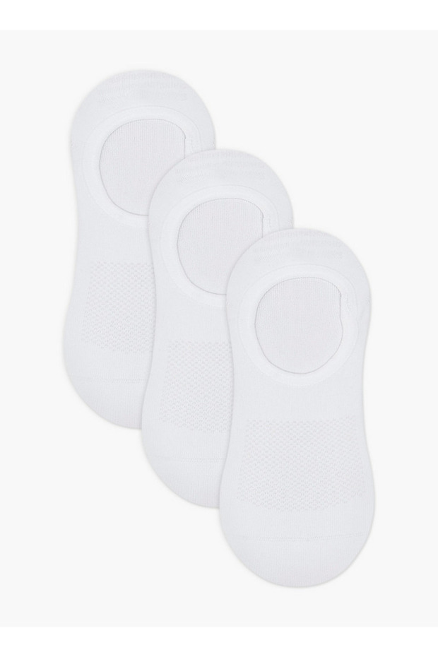 Pack of 3 No Show Microfibre Socks