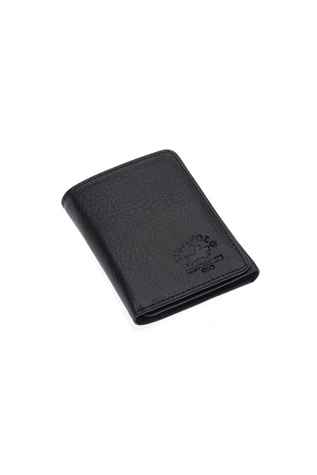 Genuine Leather Magnetic Men's Wallet Card Holder - with Money Compartment