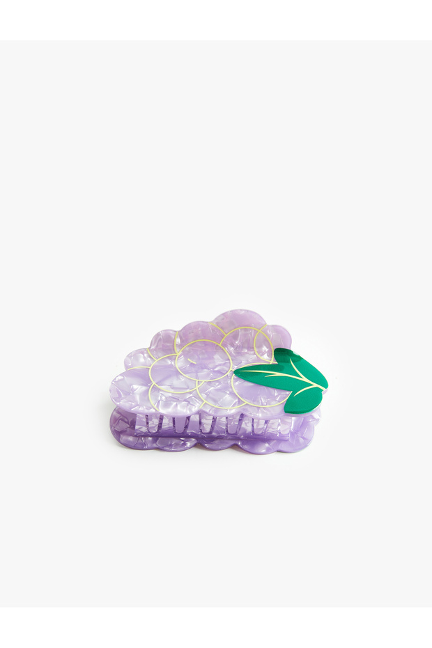Grape Detailed Clasp Buckle