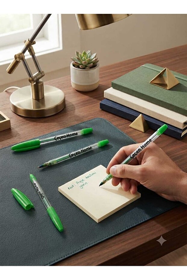 3-Pack Green Neon Gel Pen 1.0 mm | Office, School, Bullet Journal Agenda Highlighting and Colorful Note-Taking Pen
