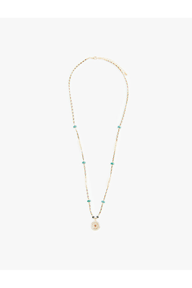 Beaded Long Necklace