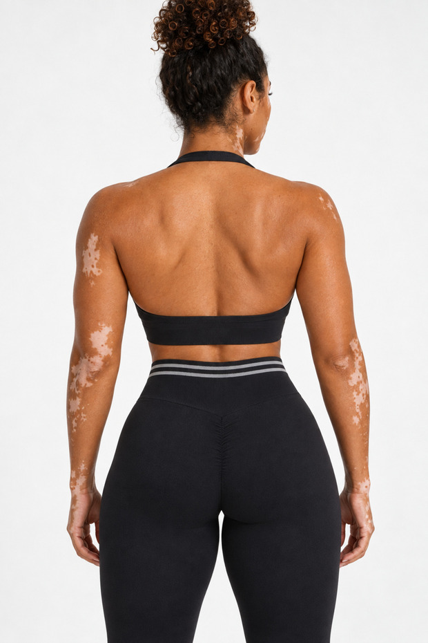 Line Contour Striped High Waist Hip Shaping Seamless Leggings