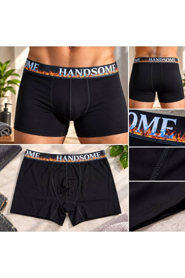 Men's Lycra Flexible Patterned Waist Comfortable Fit Boxer.