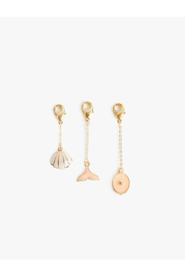 Sea Themed 3-Piece Bikini Charm Set