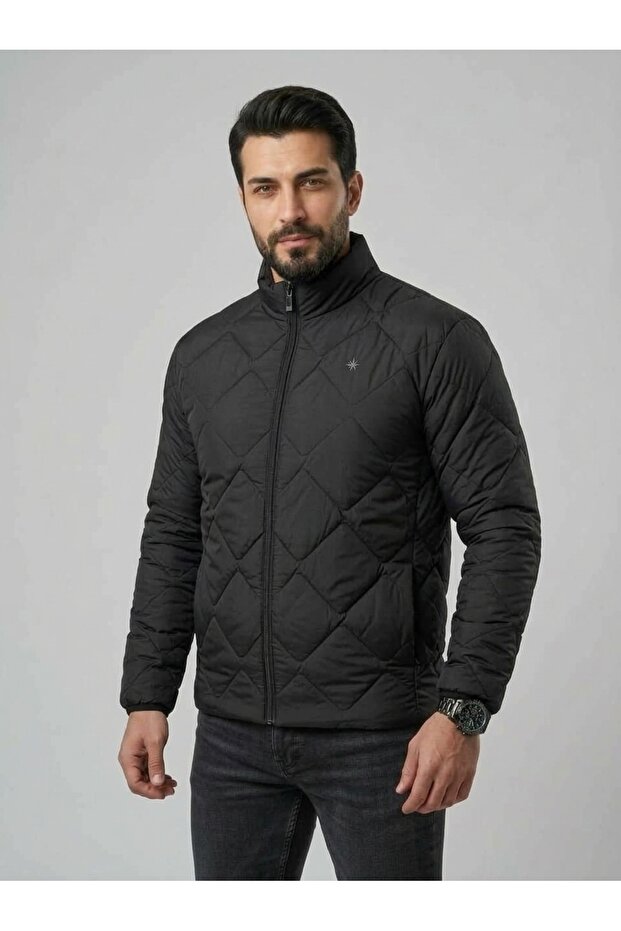 Men's coat quilted men's puffer jacket