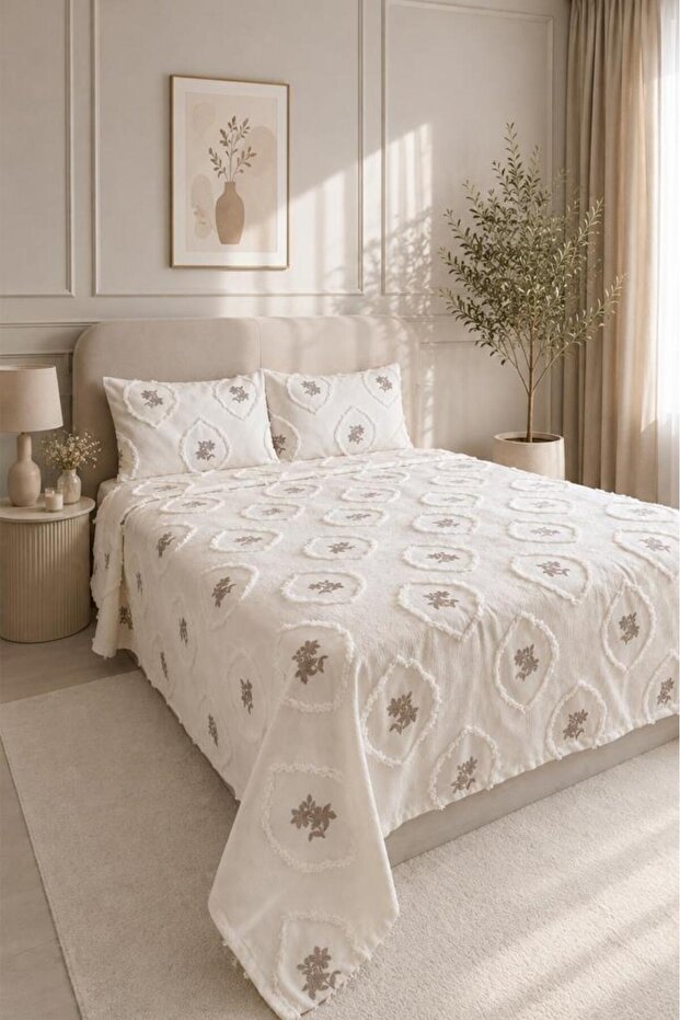 Avelin 3 Piece Double Pique Set