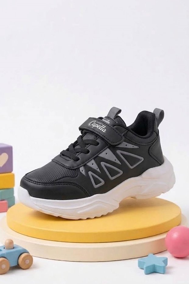 Unisex Girls Boys Velcro Winter Seasonal Comfortable Sneaker Daily School Sports Shoes
