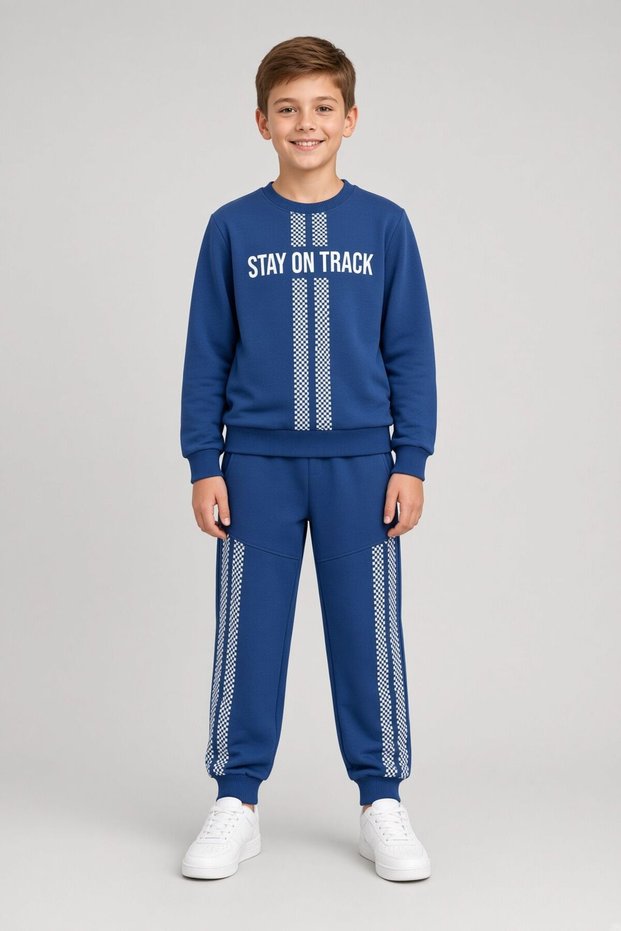 Stay Yazili Boy's Suit