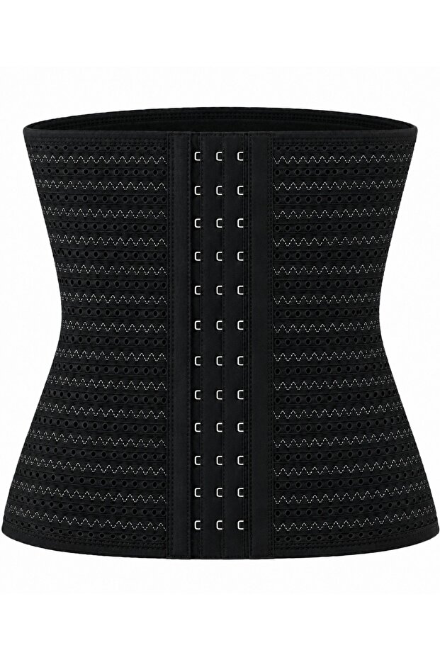 Maternity Waist Corset Zigzag Pattern Tightening Waist Trainer Shaping Belt