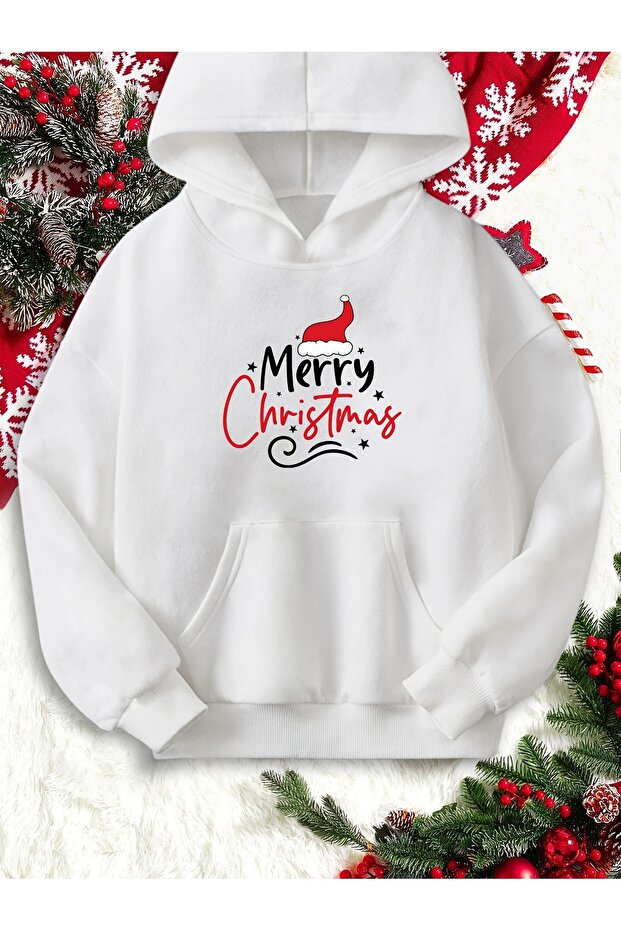 Unisex Printed Hooded Sweatshirt with Kangaroo Pocket, Comfortable Fit, Regular Cut