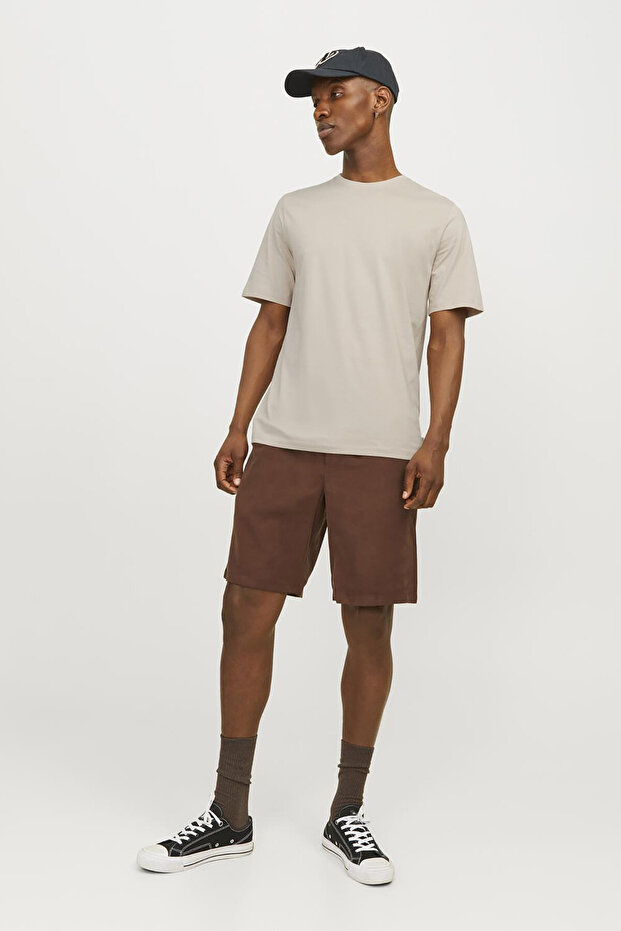 Jack&Jones Men's T-Shirt 12156101 Moonbeam