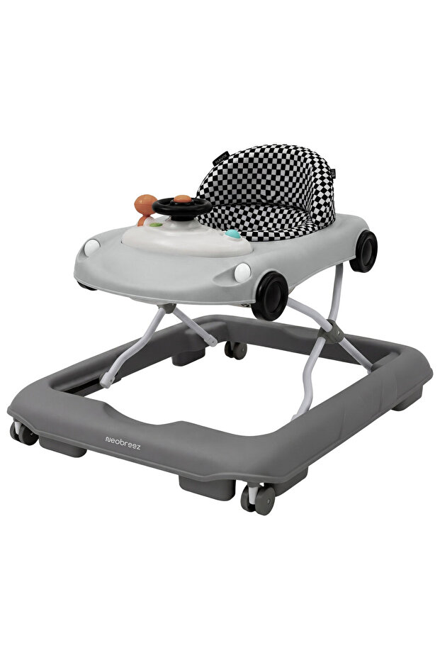 - 3-in-1 Navix Premium Activity Baby Walker - Grey