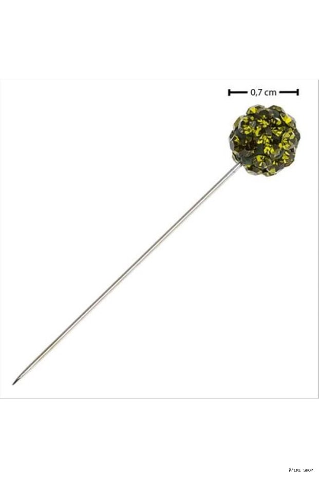 Ilkestor Scarf Pin (21426) Pistachio Green