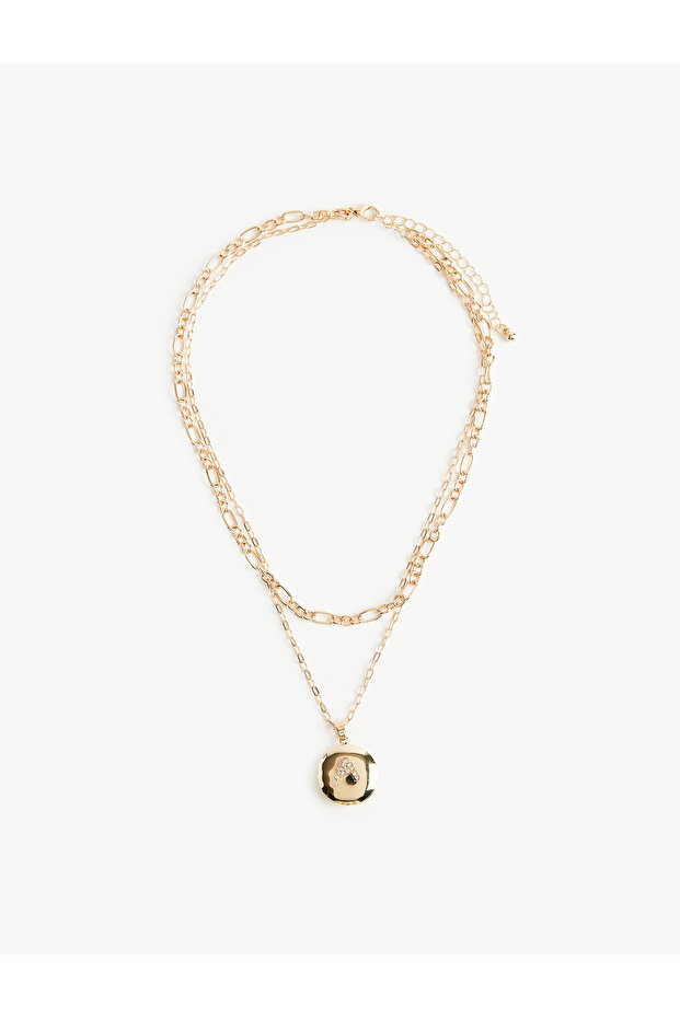 Stone Detailed Multiple Necklace