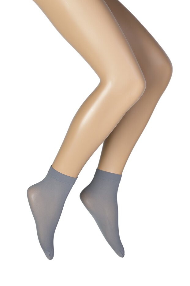 Women's Micro Women's 40 Sock Socks - Gray