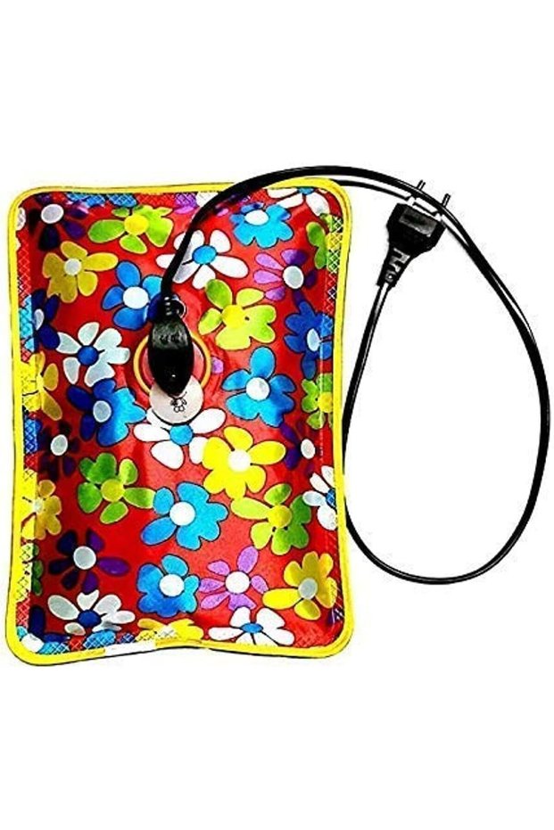 Electric Hot Water Heating Bag with Gel Pad – Reusable Heat Pouch for Pain Relief, Muscle Therapy & Warm Compress (Multi Color, Medium)