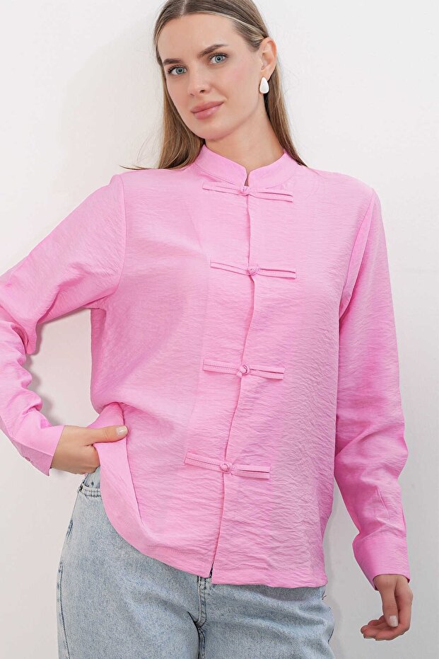 Women's Shirt 20405 Pink