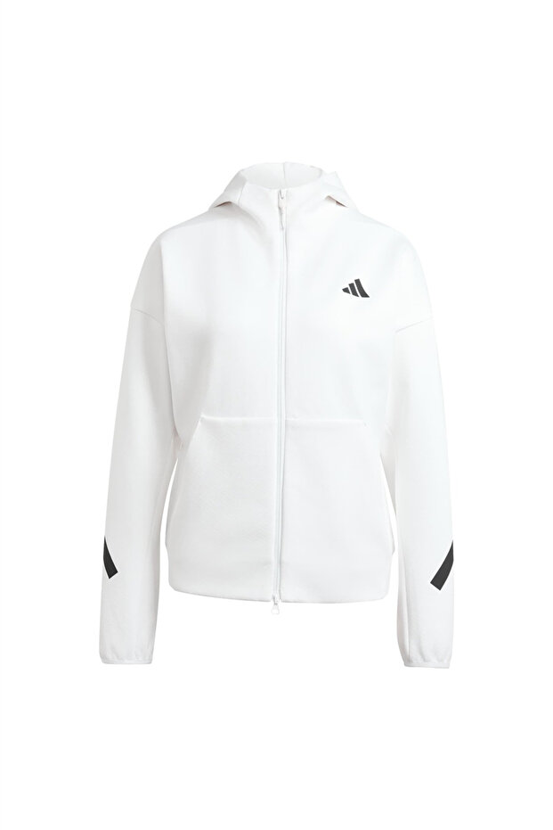 Kf6326-K W Z.N.E. Fz Women's Jacket White